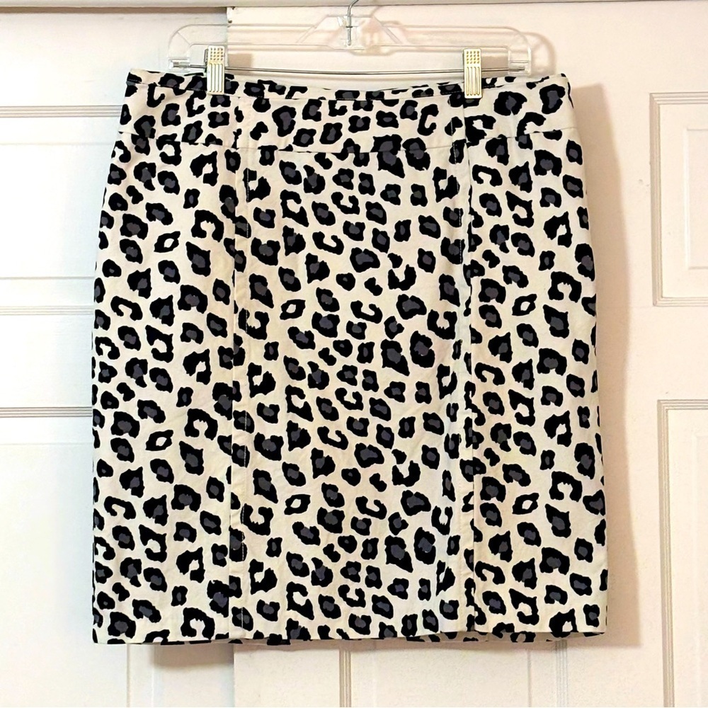 MERONA.COLLECTION White Black and Gray Skirt New Without Tags Size 14